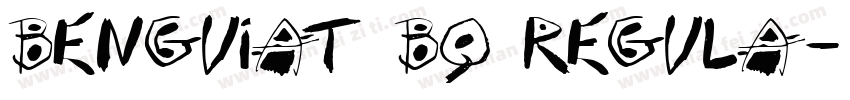 Benguiat BQ Regula字体转换